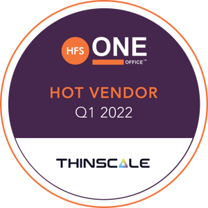 Hot Vendors Q1 2022 Badge - Thinscale